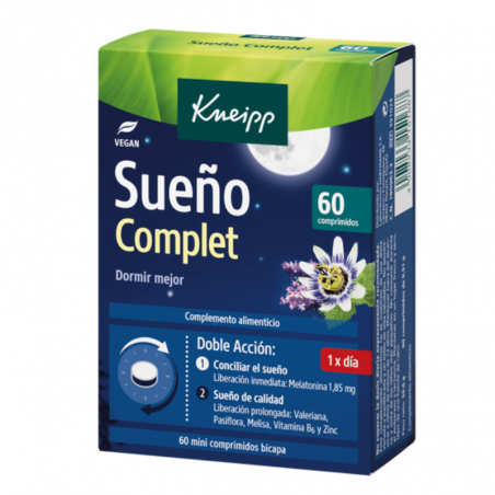 KNEIPP SUEÑO COMPLET 60 COMPRIMIDOS KNEIPP SUEÑO COMPLET 60 COMPRIMIDOS