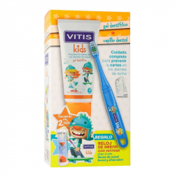 VITIS KIT KIDS CEPILLO + GEL DENTÍFRICO + REGALO