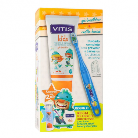 VITIS KIT KIDS CEPILLO + GEL DENTÍFRICO + REGALO VITIS KIT KIDS CEPILLO + GEL DENTÍFRICO + REGALO