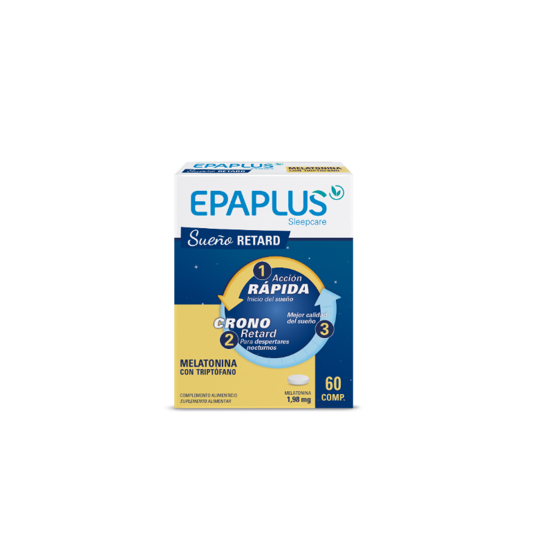 EPAPLUS MELATONINA RETARD CON TRIPTOFANO 60 COMPRIMIDOS