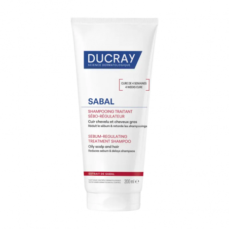 DUCRAY SABAL CHAMPÚ TRATAMIENTO SEBORREGULADOR 200ML DUCRAY SABAL CHAMPÚ TRATAMIENTO SEBORREGULADOR 200ML