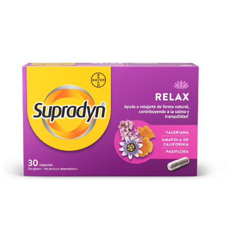 SUPRADYN RELAX 30 CAPSULAS SUPRADYN RELAX 30 CAPSULAS