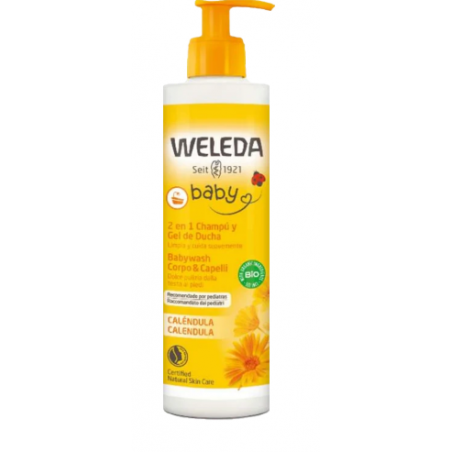 WELEDA BABY BIO 2 EN 1 CHAMPÚ Y GEL DE DUCHA 400ML