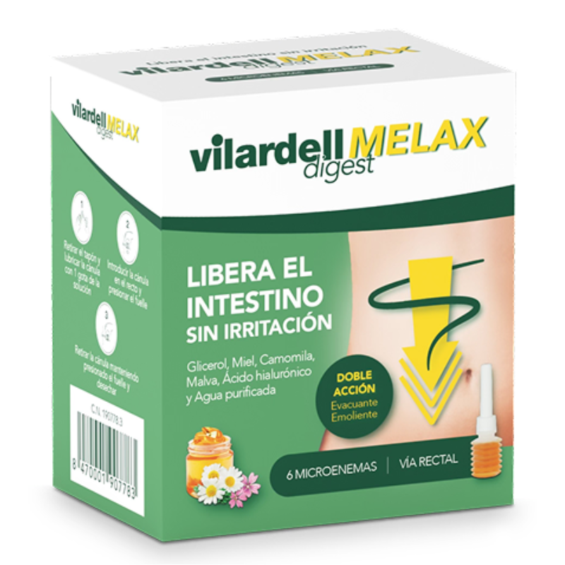 VILARDELL DIGEST MELAX 6 MICROENEMAS