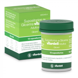VILARDELL SUPOSITORIOS DE GLICERINA ADULTOS