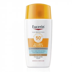 EUCERIN SUN FACE HYDRO PROTECT FLUÍDO COLOR MEDIO SPF50 50ML