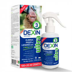 DEXIN ELIMINA PIOJOS Y LIENDRES SPRAY + LENDRERA
