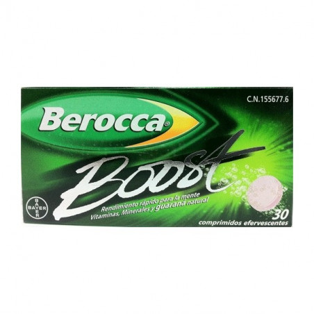 BEROCCA BOOST COMP EFERVESC 30 COMP BEROCCA BOOST COMP EFERVESC 30 COMP