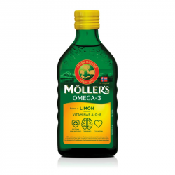 MOLLER'S ACEITE HIGADO BACALAO LIMON 250ML
