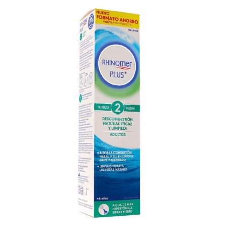 RHINOMER PLUS + FUERZA 2 MEDIA LIMPIEZA NASAL RHINOMER PLUS + FUERZA 2 MEDIA LIMPIEZA NASAL
