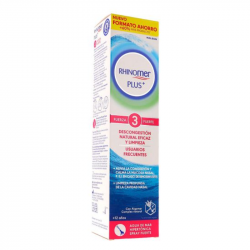 RHINOMER PLUS + FUERZA 3 FUERTE LIMPIEZA NASAL