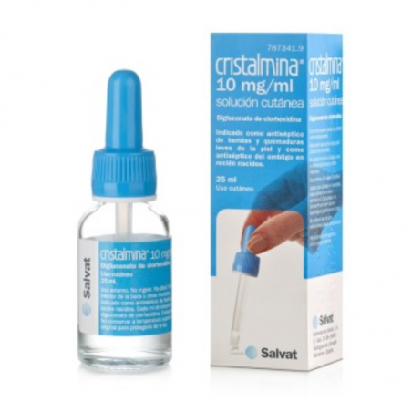 CRISTALMINA 10 mg/ml SOLUCION CUTANEA CRISTALMINA 10 mg/ml SOLUCION CUTANEA