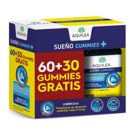 AQUILEA SUEÑO GUMMIES 30 GOMINOLAS AQUILEA SUEÑO GUMMIES 30 GOMINOLAS