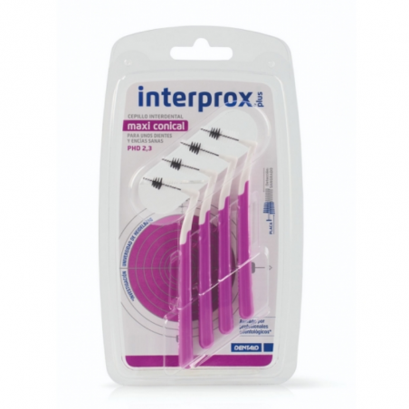 INTERPROX CEPILLO PLUS MAXI CONICAL 2,3 mm 6U