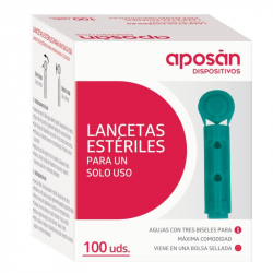 APOSAN LANCETAS ESTERILES 100U