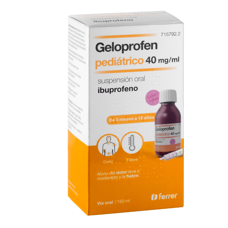 GELOPROFEN PEDIATRICO 40 MGML SUSPENSION ORAL