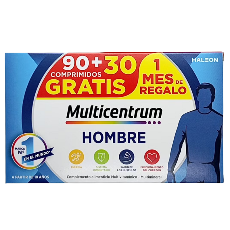 MULTICENTRUM HOMBRE COMPRIMIDOS