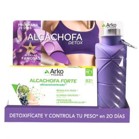 ARKOFLUIDO ALCACHOFA FORTE 20 AMPOLLAS 15ML + REGALO