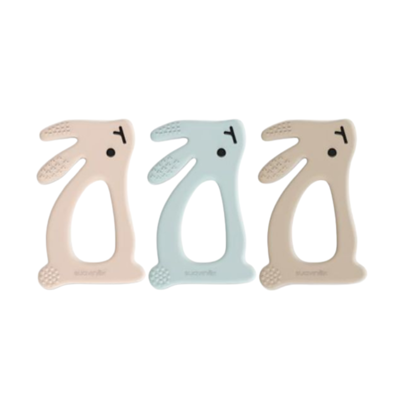 SUAVINEX MORDEDOR SILICONA CONEJITO 0 MESES 1U