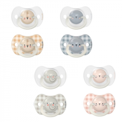SUAVINEX CHUPETE NIGHT & DAY 6-18 M SILICONE 2U