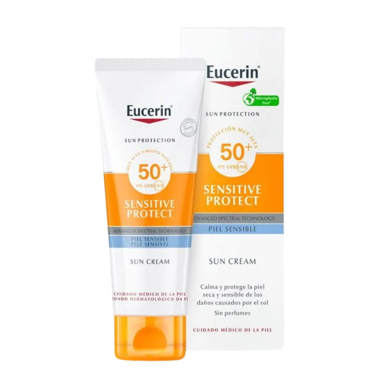 EUCERIN SUN SENSITIVE PROTECT CREAM PIEL SENSIBLE SPF50+ 50ML