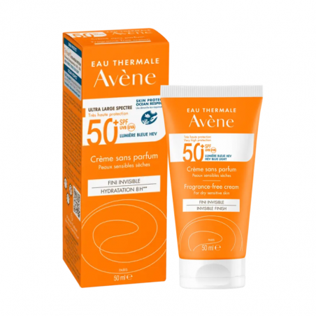 AVENE SOLAR CREMA SIN PERFUME ACABADO INVISIBLE SPF50 50ML