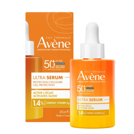 AVENE SOLAR ULTRA SERUM ACTIVA LA LUMINOSIDAD SPF+50 30ML