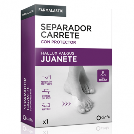 FARMALASTIC SEPARADOR CARRETE CON PROTECTOR 2U