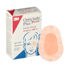 OPTICLUDE PLUS PARCHE OCULAR GRANDE 20U