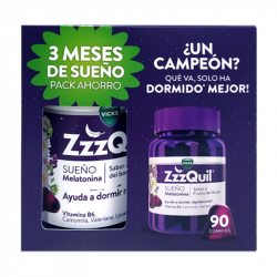 ZZZQUIL NATURA MELATONINA GOMINOLAS SABOR FRUTAS DEL BOSQUE
