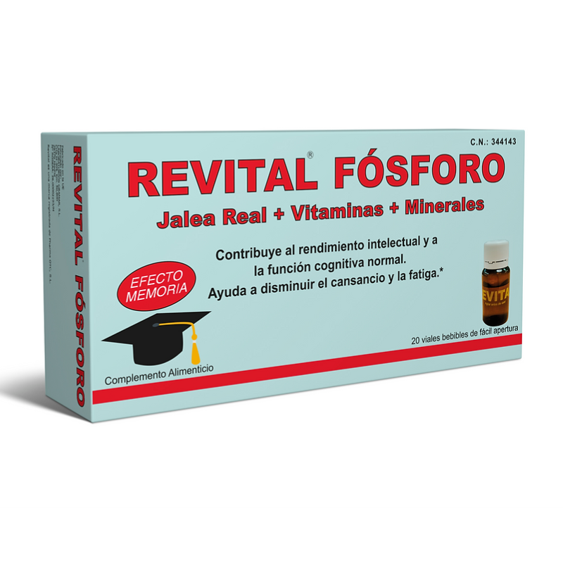 REVITAL FOSFORO 20 VIALES BEBIBLES