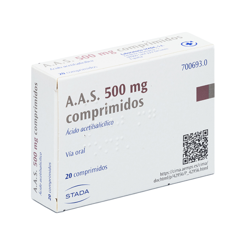 A.A.S. 500 mg COMPRIMIDOS