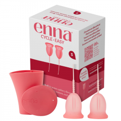 ENNA CYCLE COPA MENSTRUAL SIN APLICADOR 2U