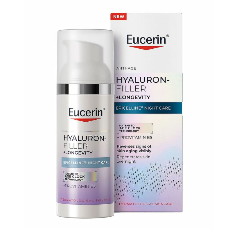 EUCERIN HYALURON FILLER+ LONGEVITY EPIGENETIC CREMA DE NOCHE 50ML