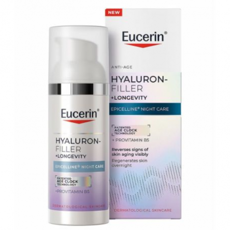 EUCERIN HYALURON FILLER+ LONGEVITY EPIGENETIC CREMA DE NOCHE 50ML