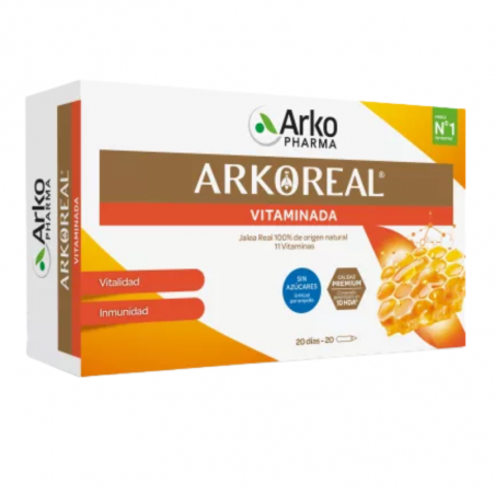 ARKOREAL JALEA REAL VITAMINADA 20 AMPOLLAS