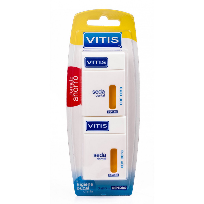 SEDA DENTAL VITIS CERA PACK 2U                      50 M 2 U DUPLO