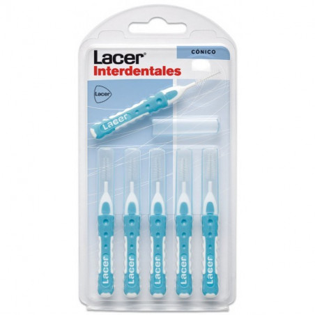 CEPILLO LACER INTERDENTAL CONICO 6 UNIDADES 