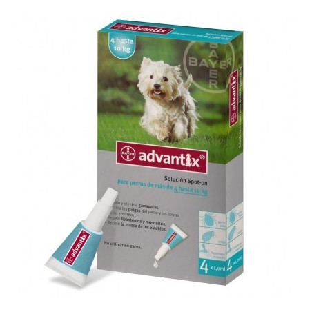 ADVANTIX PIPETAS PERROS DE 4 A 10KG ADVANTIX PIPETAS PERROS DE 4 A 10KG