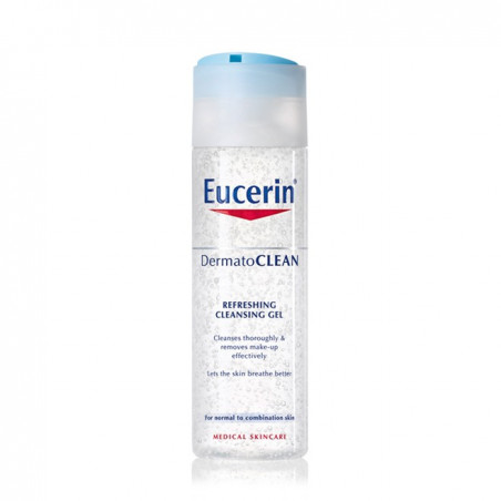 EUCERIN DERMATOCLEAN GEL LIMPIAD REFRESCANTE 200 ML EUCERIN DERMATOCLEAN GEL LIMPIAD REFRESCANTE 200 ML