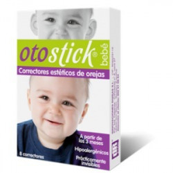 OTOSTICK BEBÉ CORRECTOR ESTÉTICO DE OREJAS 8UDS