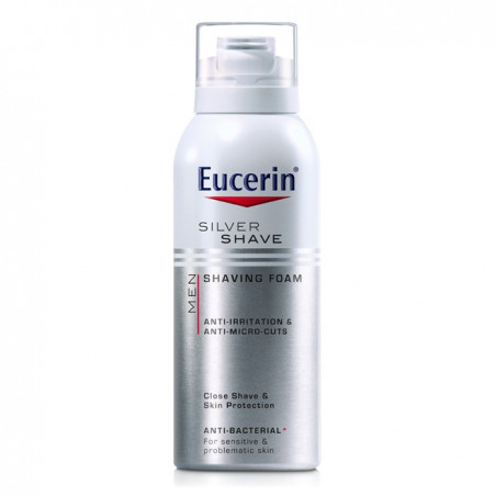 EUCERIN MEN SILVER SHAVE ESPUMA DE AFEITAR 150 ML EUCERIN MEN SILVER SHAVE ESPUMA DE AFEITAR 150 ML