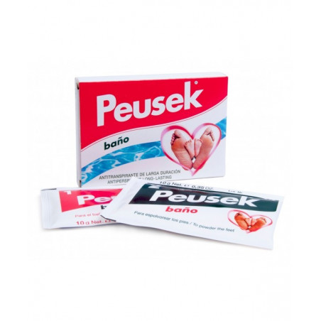 PEUSEK BAÑO DESODORANTE 2 SOBRES 