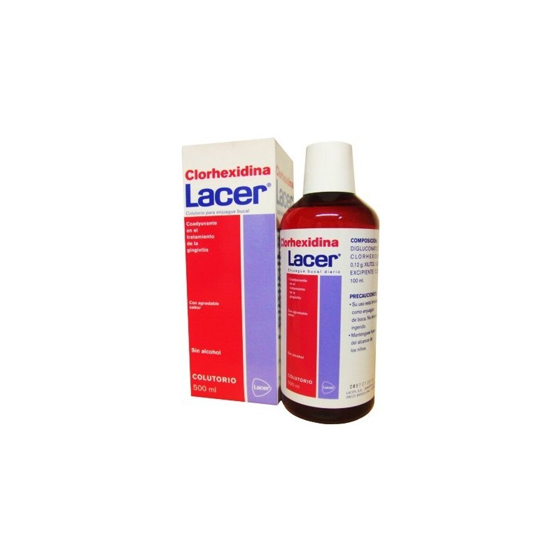 LACER COLUTORIO CLORHEXIDINA 500 ML