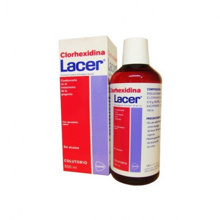 LACER COLUTORIO CLORHEXIDINA 500 ML LACER COLUTORIO CLORHEXIDINA 500 ML