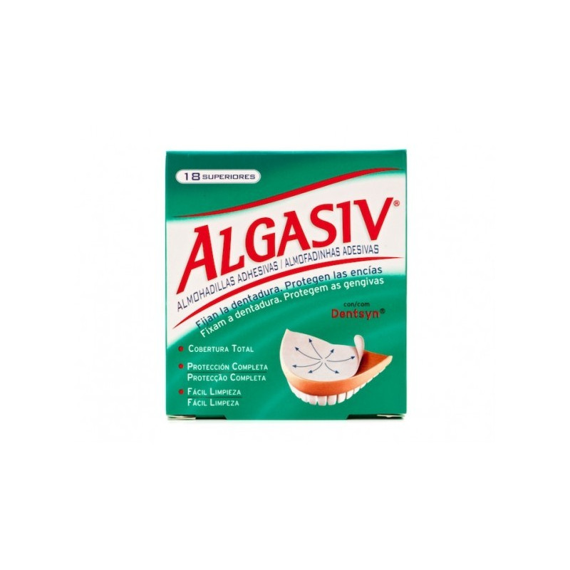 ALGASIV DENTADURA SUPERIOR 18 UNIDADES SUPERIOR