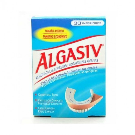 ALGASIV DENTADURA INFERIOR 30 UNIDADES INFERIOR