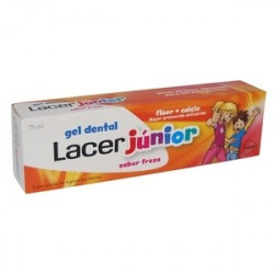 LACER JUNIOR GEL DENTAL 75 ML FRESA