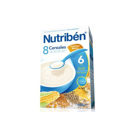 NUTRIBEN 8 CEREALES GALLETAS MARIA NUTRIBEN 8 CEREALES GALLETAS MARIA