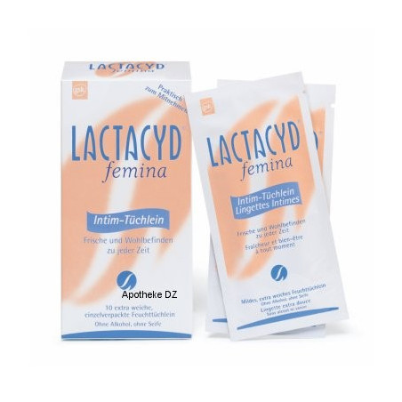 LACTACYD INTIMO TOALLITAS 10 TOALLITAS